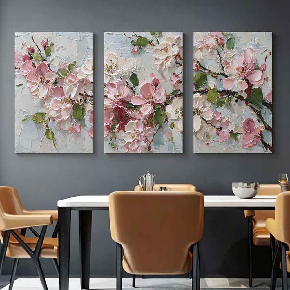 Home Decor Green - [2D 플랫]3개 11.81*15.74인치/30*40cm 프레임 아트 홈