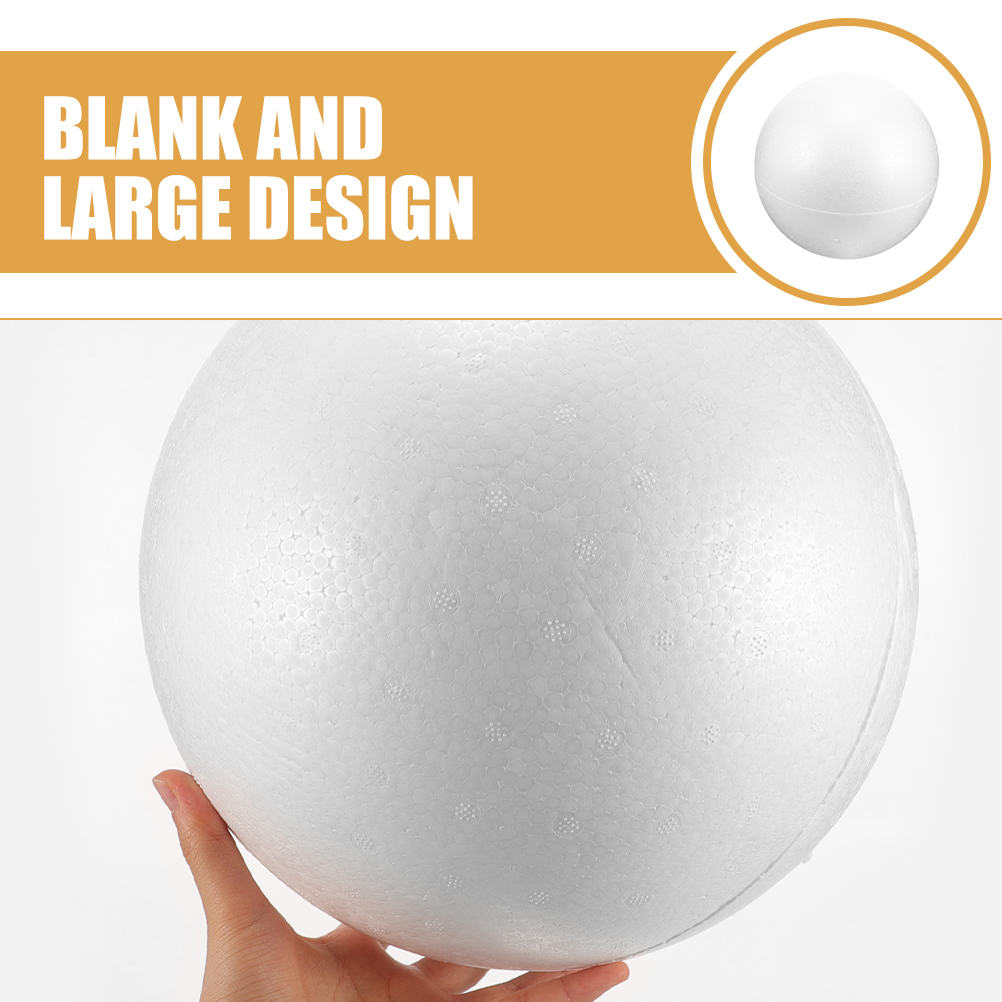 Home Decor Handicraft - 폼 20cm 화이트 DIY 웨딩 장식