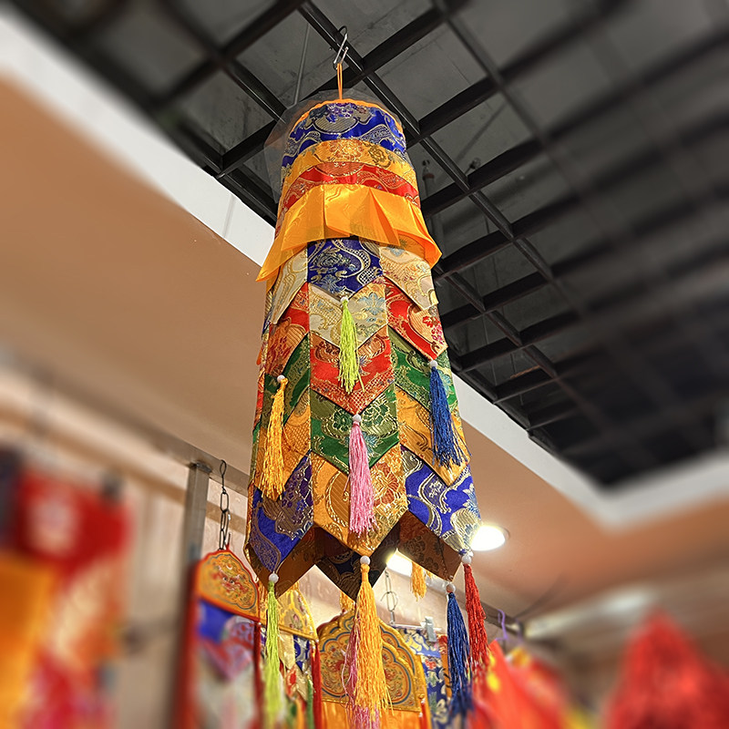 Home Decor Handicraft - 65*15cm 수공예 펜던트 Xizang 탄트라 불교