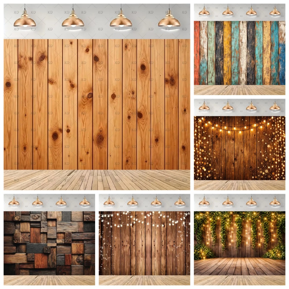 Home Decor Vinyl Flooring - 초록빛 덩굴과 반짝이는 분홍색의 시골풍 나무