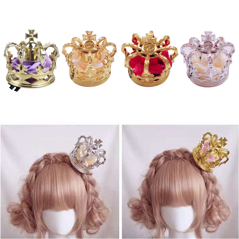 Home Decor Handicraft - 로리타 프린세스 3D 티아라 크라운 사치