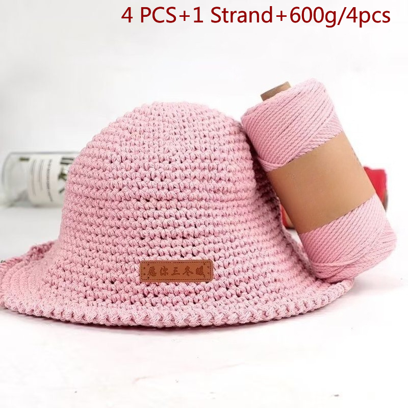 Yarn Home Decor - 4 PCS 2mm 부드러운 원사 손