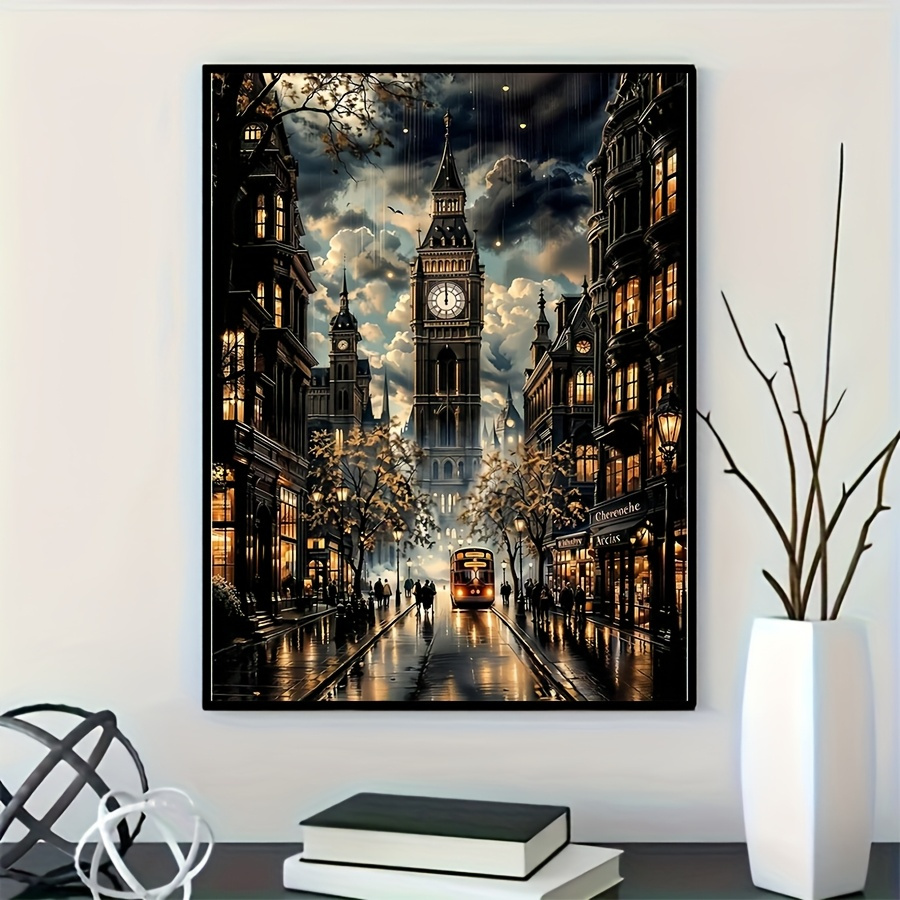 Home Decor London - 500/1000/1200/2000PCS 퍼즐 런던 나이트 직소 퍼즐