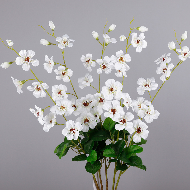 Home Decor Green - 10개입 80cm 인조 트럼펫 크리퍼 가지