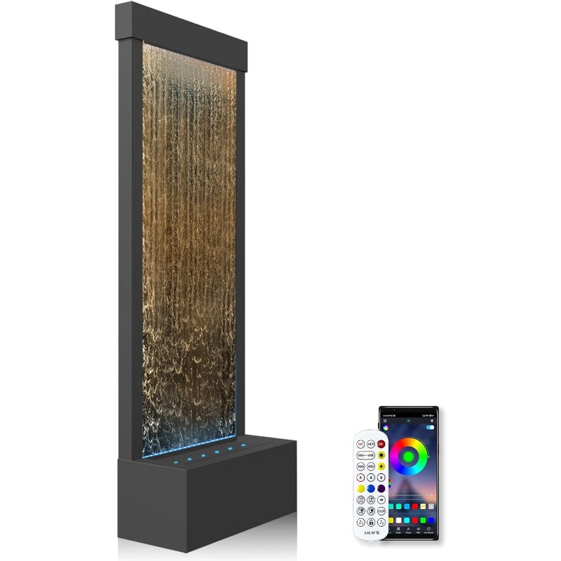 Home Decor Free App - 앱으로 제어되는 다채로운 LED 조명이 있는