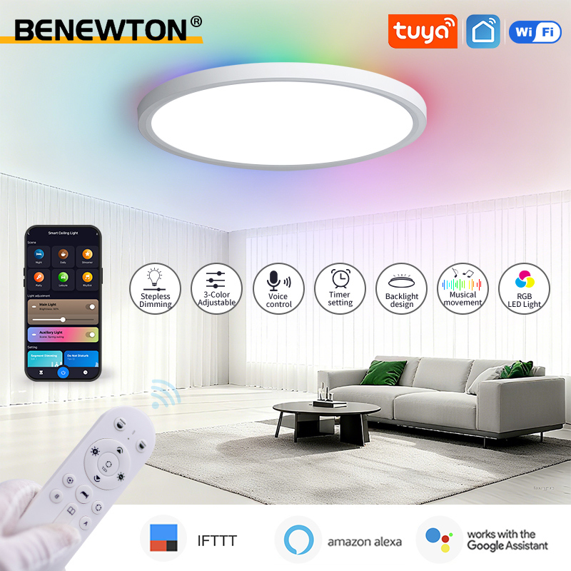 Home Decor Free App - BENEWTON 투야 스마트 와이파이 천장 조명