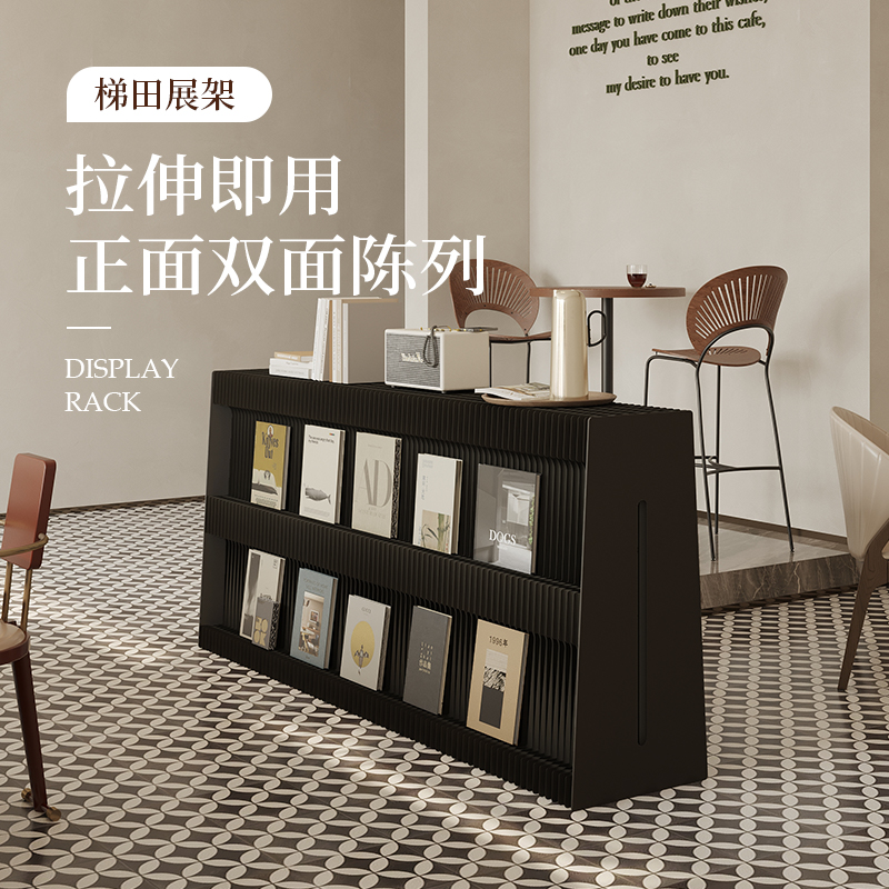 접이식 책장 신문 선반 제품 전시 보관 잡지 그림책 브 - Home Decor Brochure 리뷰 및 가격