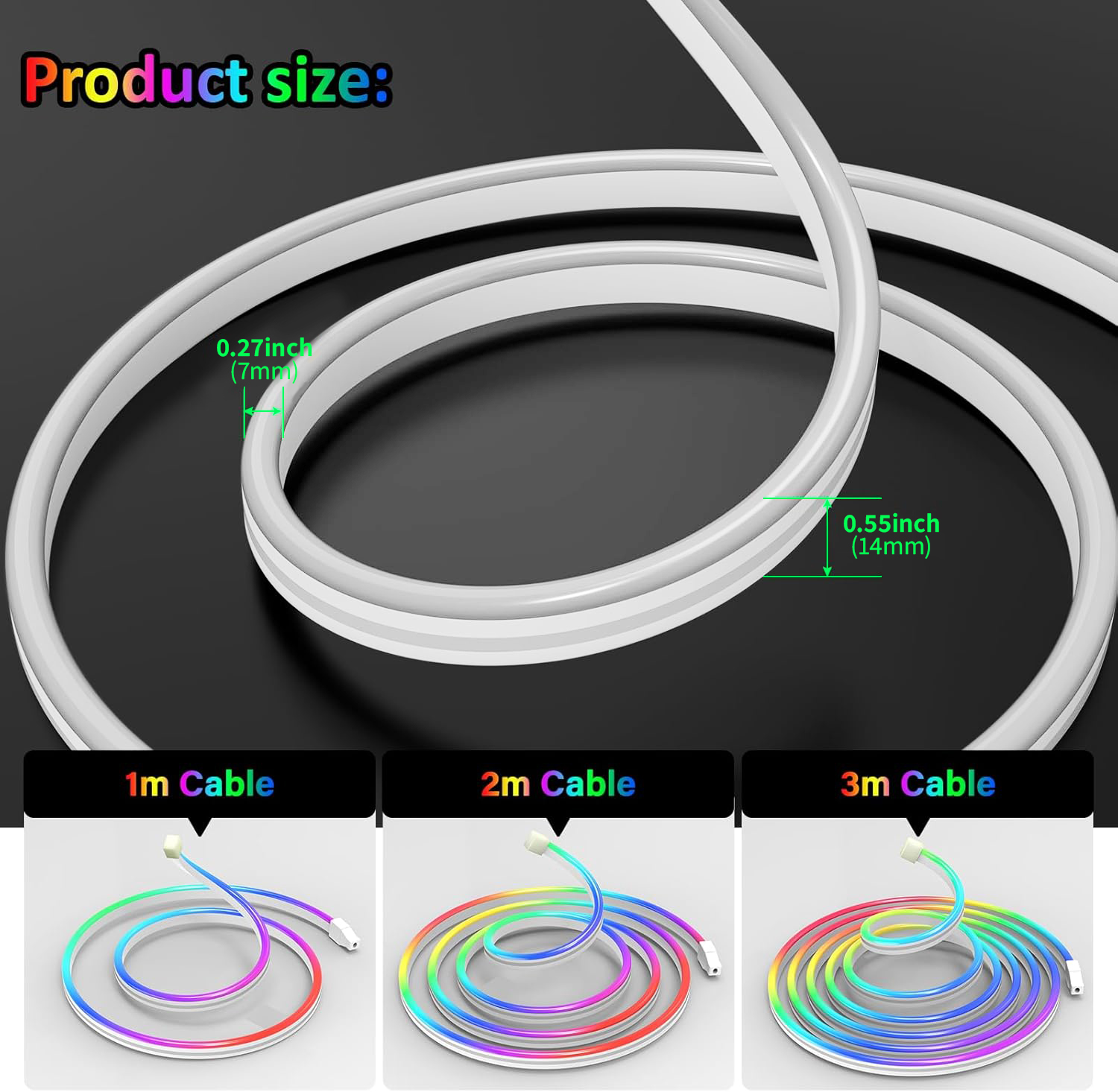 블루투스 RGB 네온 LED 스트립 1-10m DC5V - Home Decor Free App 리뷰 및 가격