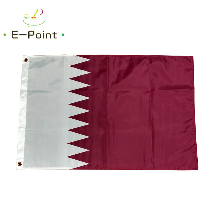 카타르 국기 2피트*3피트(60*90cm) 3피트*5피 - Home Decor Qatar 리뷰 및 가격