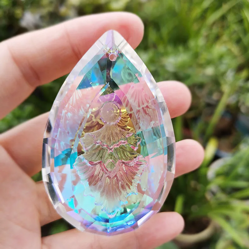 컬러 크리스탈 프리즘 선캐처 걸이식 상록수 나무 펜던트 - Crystal Sun Catcher 리뷰 및 가격