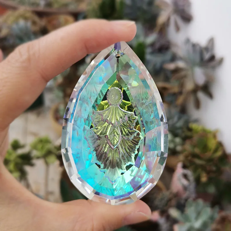 컬러 크리스탈 프리즘 선캐처 걸이식 상록수 나무 펜던트 - Crystal Sun Catcher 리뷰 및 가격