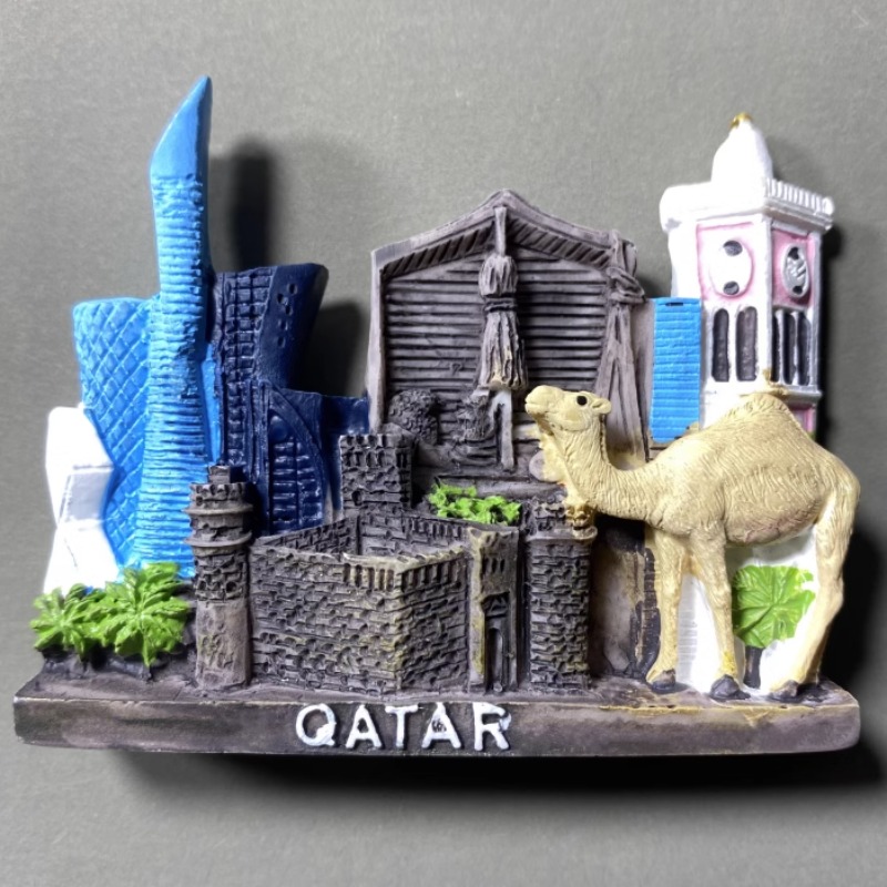 카타르 냉장고 자석, 중동 여행 기념품 냉장고 스티커, - Home Decor Qatar 리뷰 및 가격