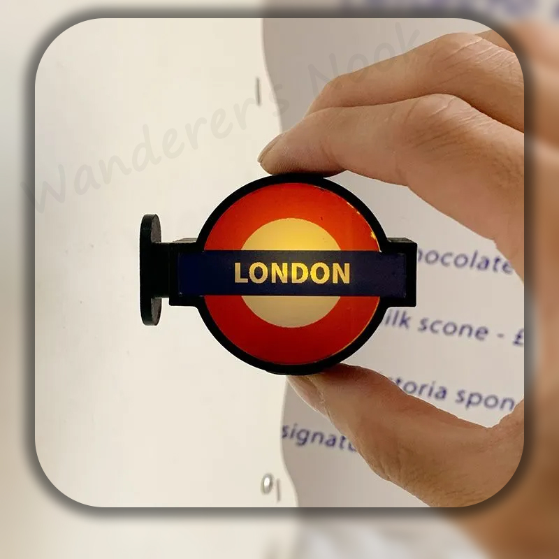 런던 지하철 라운델 라이트업 냉장고 자석 야광 역 표지 - Home Decor London 리뷰 및 가격