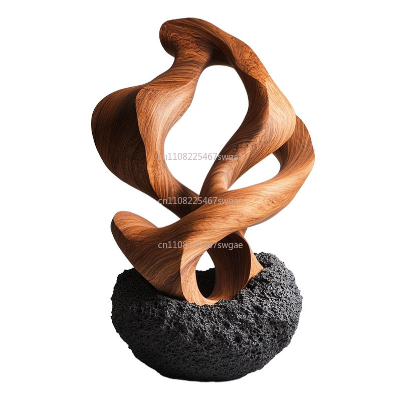 조각상 홈 데코레이션 액세서리 레진 공예품 속이 빈 나 - Home Decor Handicraft 리뷰 및 가격