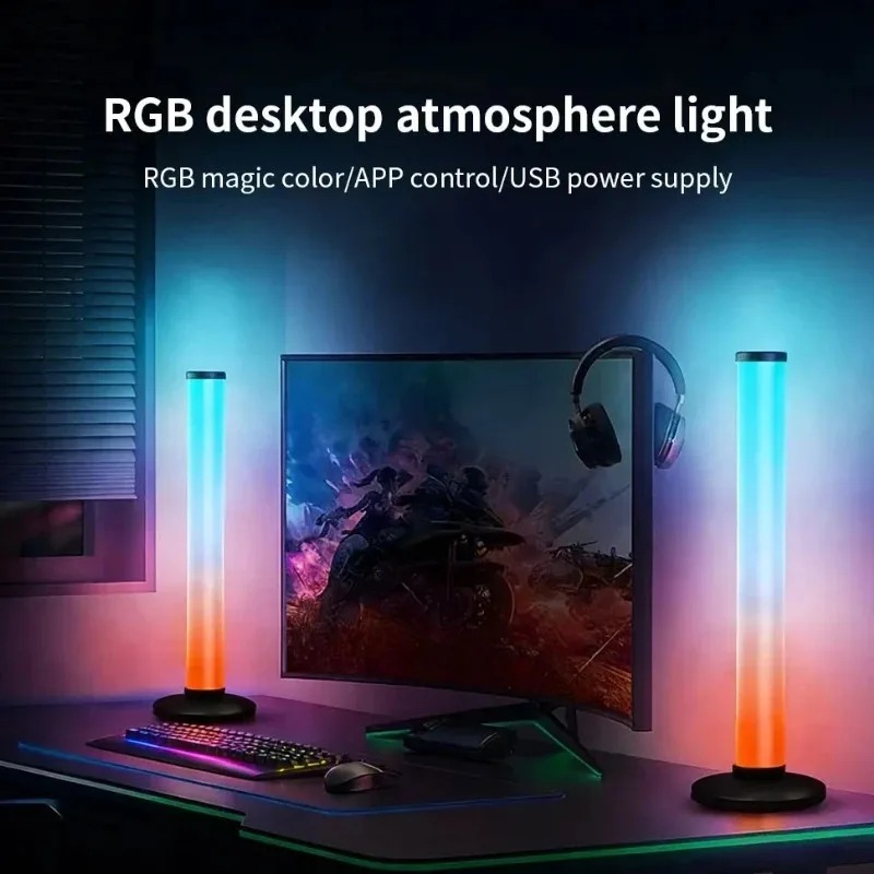 RGB LED 라이트 바 USB 전원, 블루투스 앱 원 - Home Decor Free App 리뷰 및 가격