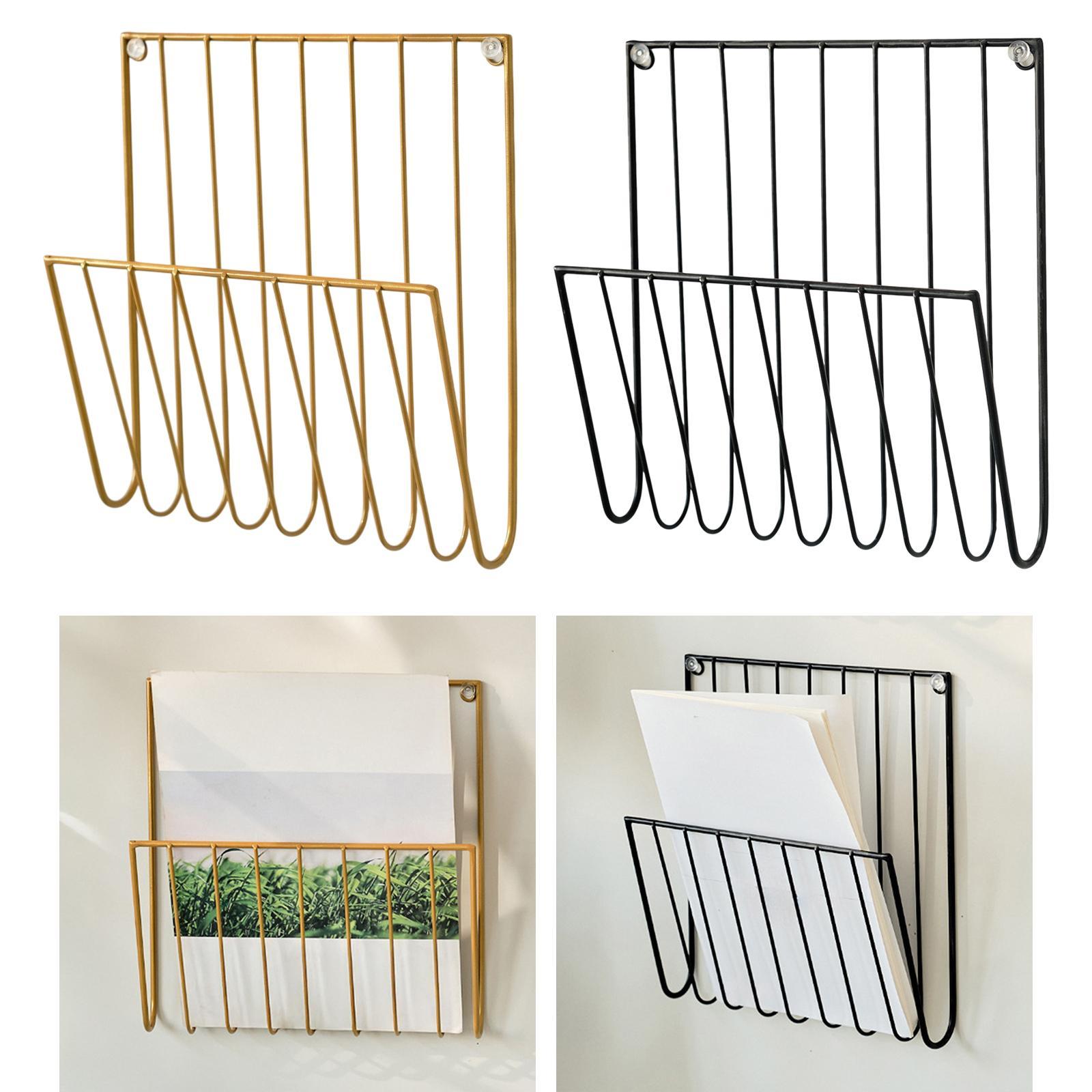잡지 랙 홈 오피스 학교 다용도 장식 벽걸이 파일 홀더 - Home Decor Brochure 리뷰 및 가격