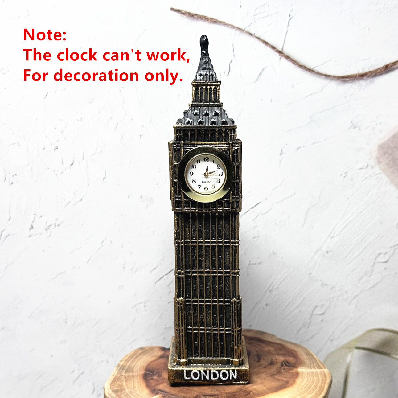 3D 영국 런던 빈티지 빅벤 레진 모형 피규어 홈 데스 - Home Decor London 리뷰 및 가격