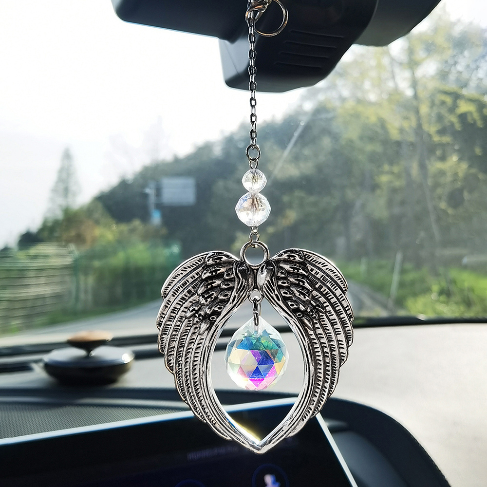 천사 Suncatcher 자동차 크리스탈 매달려 장식  - Crystal Sun Catcher 리뷰 및 가격