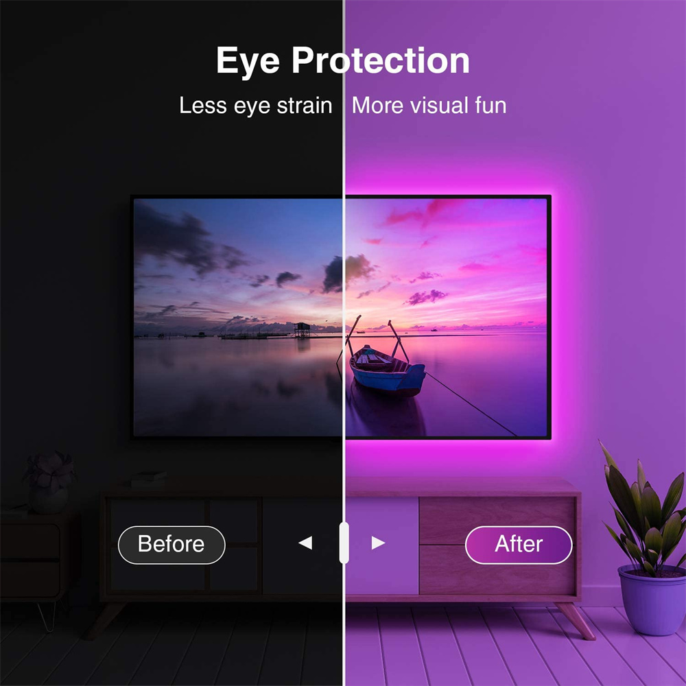 RGB5050 TV LED 백라이트 앱 리모컨 USB  - Home Decor Free App 리뷰 및 가격