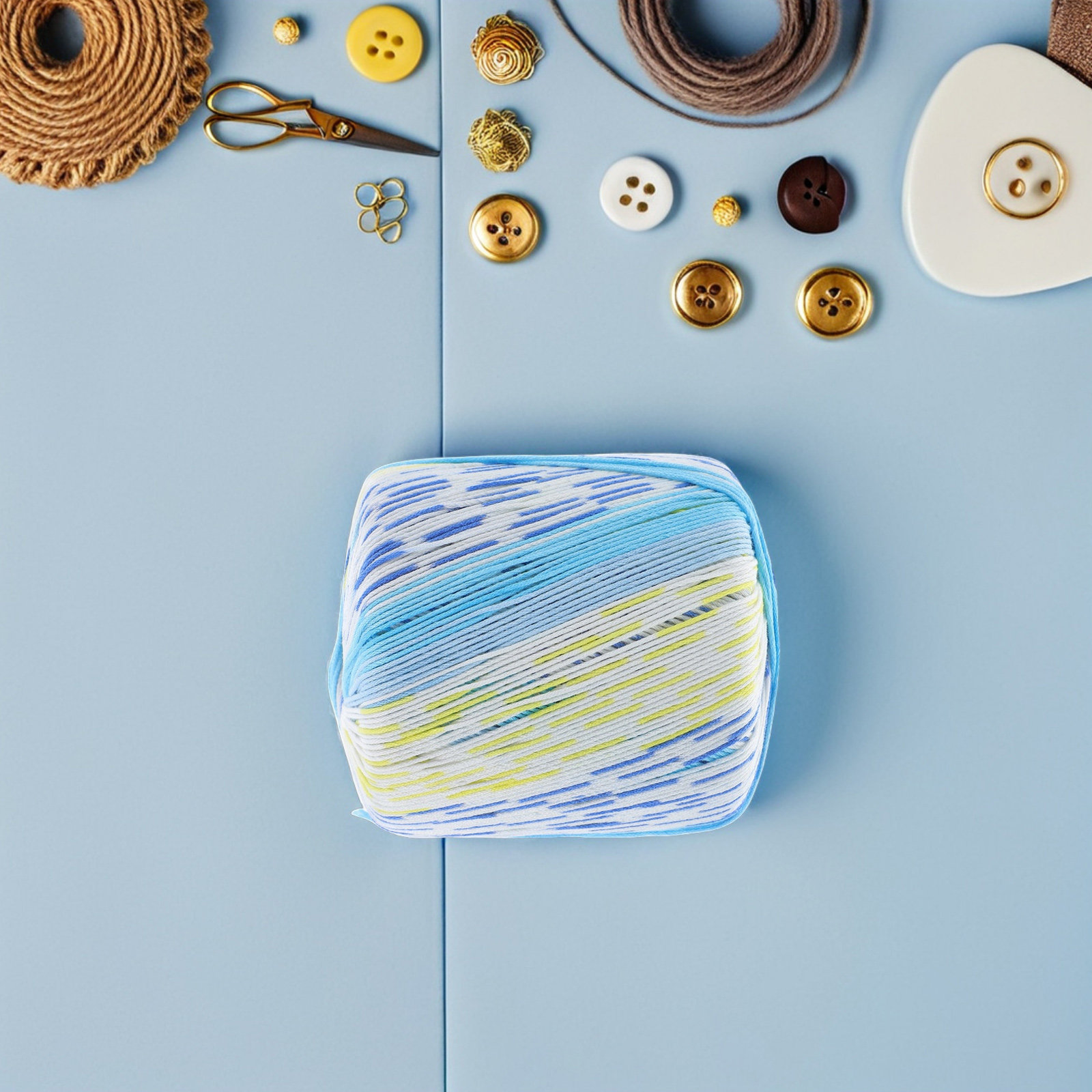 부드러운 면 크로셰 얀 1롤 - DIY 손뜨개질, 자수 - Yarn Home Decor 리뷰 및 가격