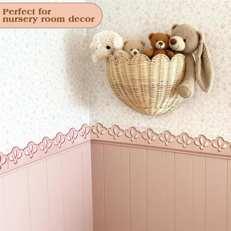 【사이버 먼데이】스캘럽형 장식용 목재 트림 12팩 크리 - Home Decor Wall Molding 리뷰 및 가격
