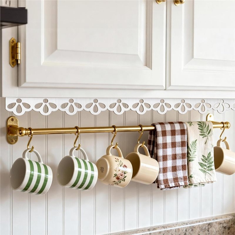 【사이버 먼데이】스캘럽형 장식용 목재 트림 12팩 크리 - Home Decor Wall Molding 리뷰 및 가격
