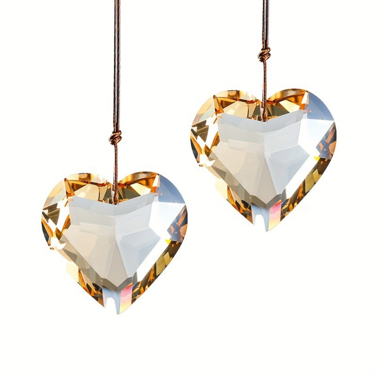 1개 30mm 하트 선캐쳐 펜던트 - 크리스마스, 생일 - Crystal Sun Catcher 리뷰 및 가격
