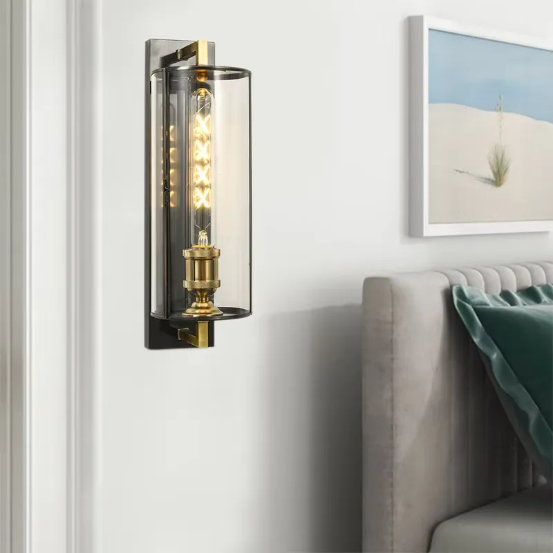 현대적인 골드 원통형 LED 펜던트 조명 북유럽 거실  - Home Decor Gold 리뷰 및 가격