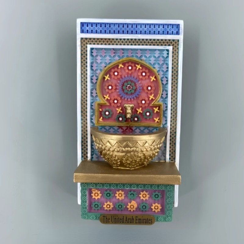 아랍 에미리트 냉장고 자석, 중동 여행 기념품, UAE - Home Decor Uae 리뷰 및 가격