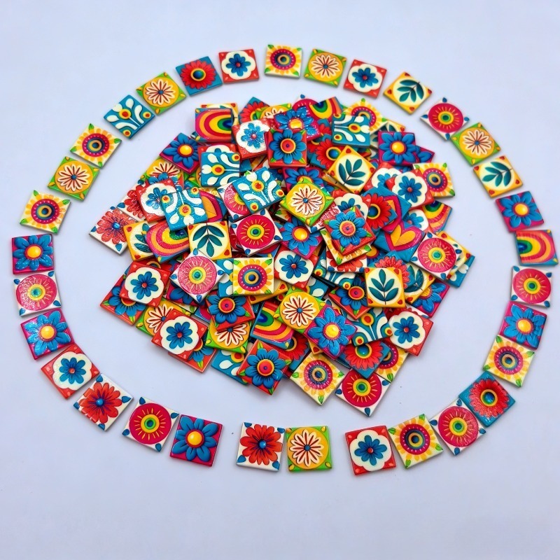 DIY 녹이는 유리 모자이크 장식 조각품 1팩당 150 - Home Decor Handicraft 리뷰 및 가격