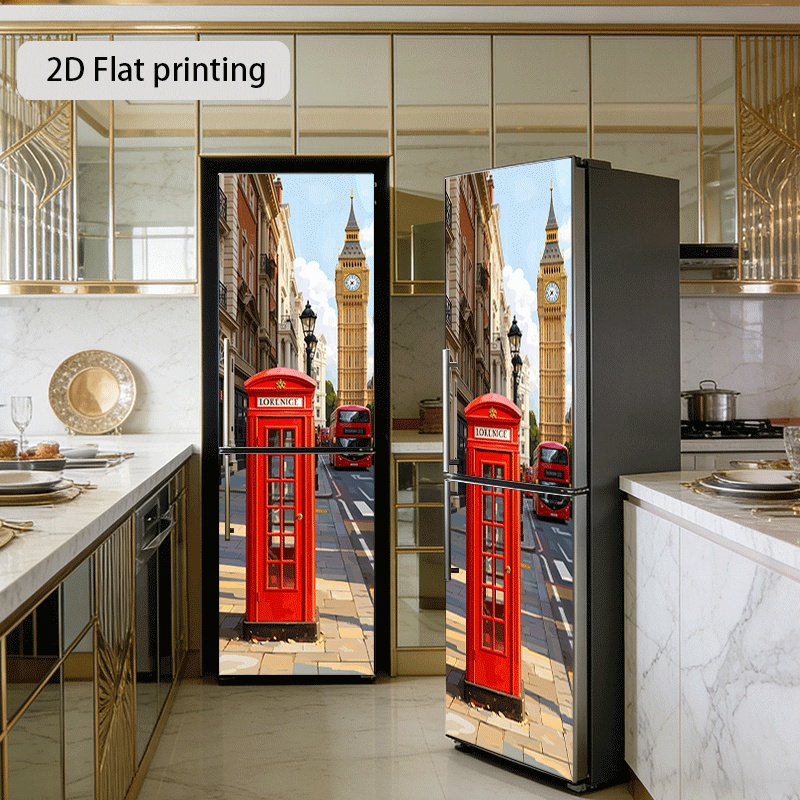 [23.62×70.87 인치] 런던 거리 풍경 테마 주 - Home Decor London 리뷰 및 가격