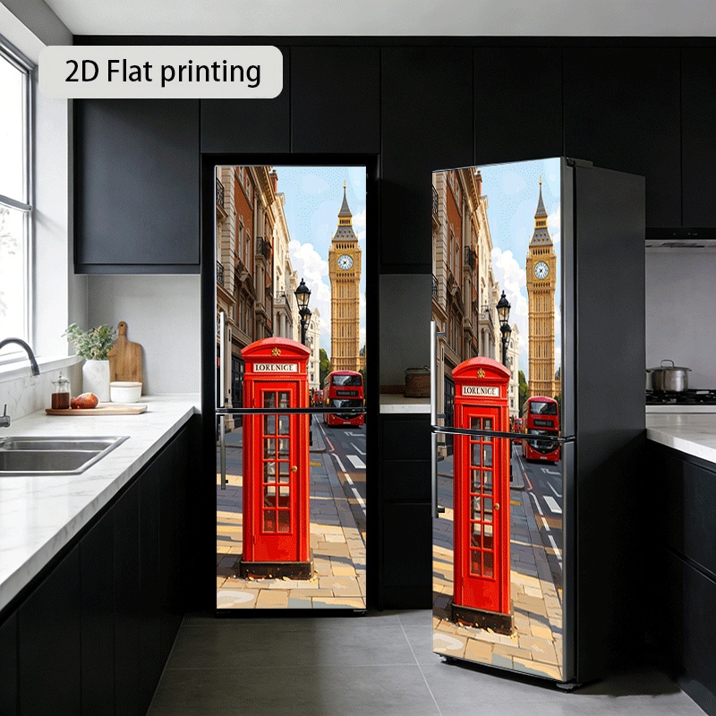 [23.62×70.87 인치] 런던 거리 풍경 테마 주 - Home Decor London 리뷰 및 가격