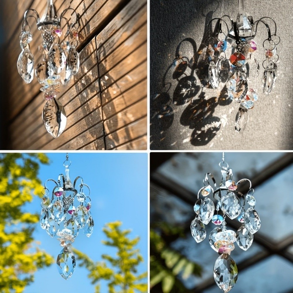공예 장식 라인스톤 펜던트 선캐쳐 장식품 홈 데코 크리 - Crystal Sun Catcher 리뷰 및 가격