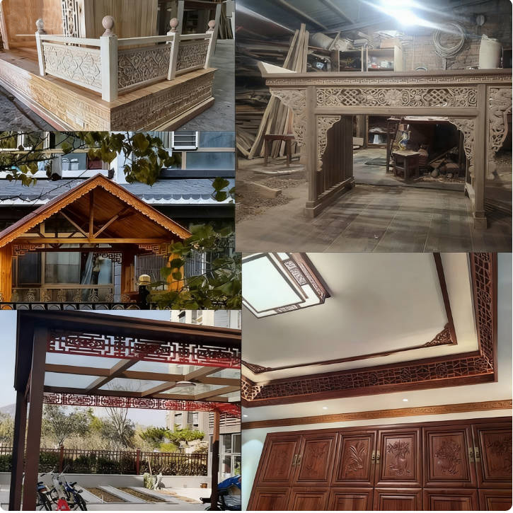 장식용 목재 몰딩 나무 조각 코너 온레이 아플리케 프레 - Home Decor Wall Molding 리뷰 및 가격