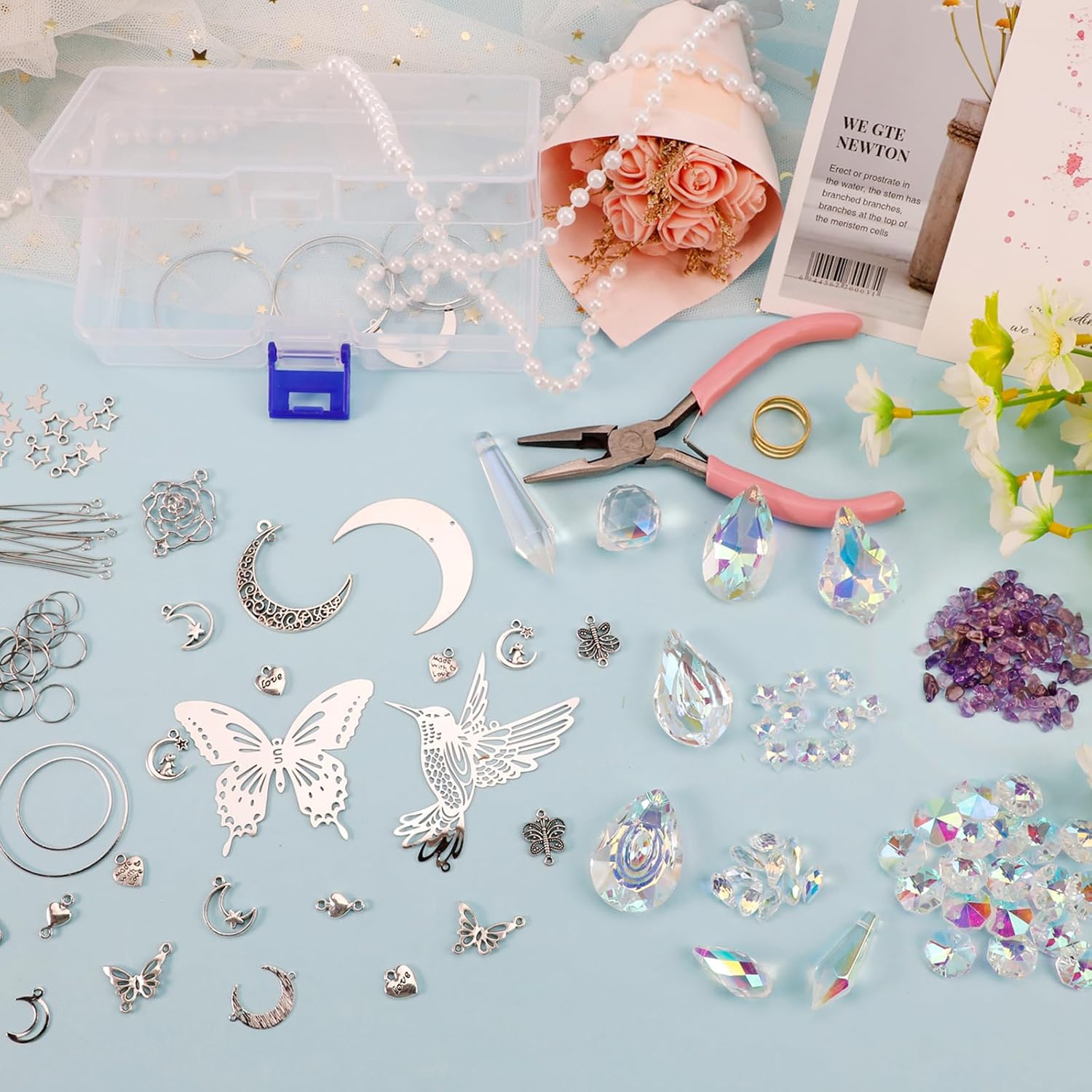 DIY 400개 선캐쳐 만들기 용품 키트, 크리스탈 무 - Crystal Sun Catcher 리뷰 및 가격