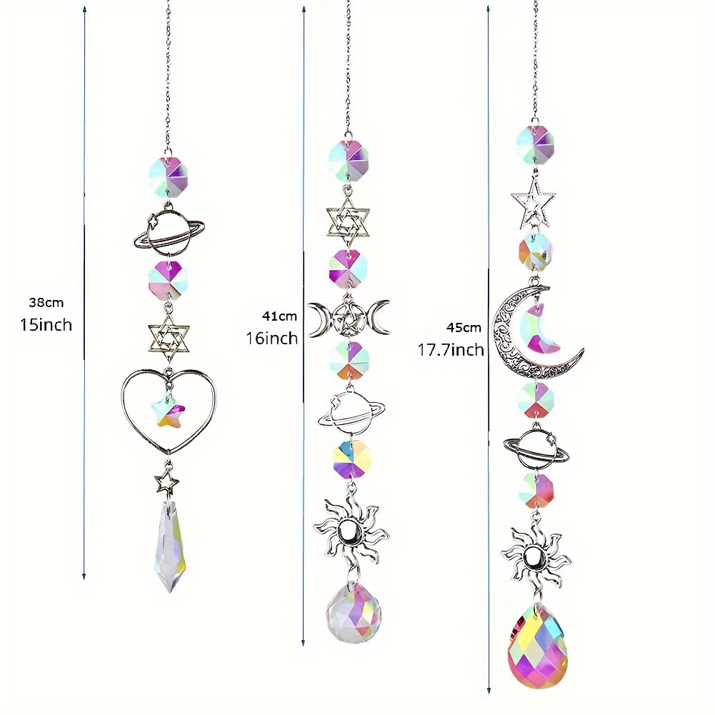 크리스탈 선 리치 선캐쳐 벚꽃 달 창문 프리즘 라이트  - Crystal Sun Catcher 리뷰 및 가격