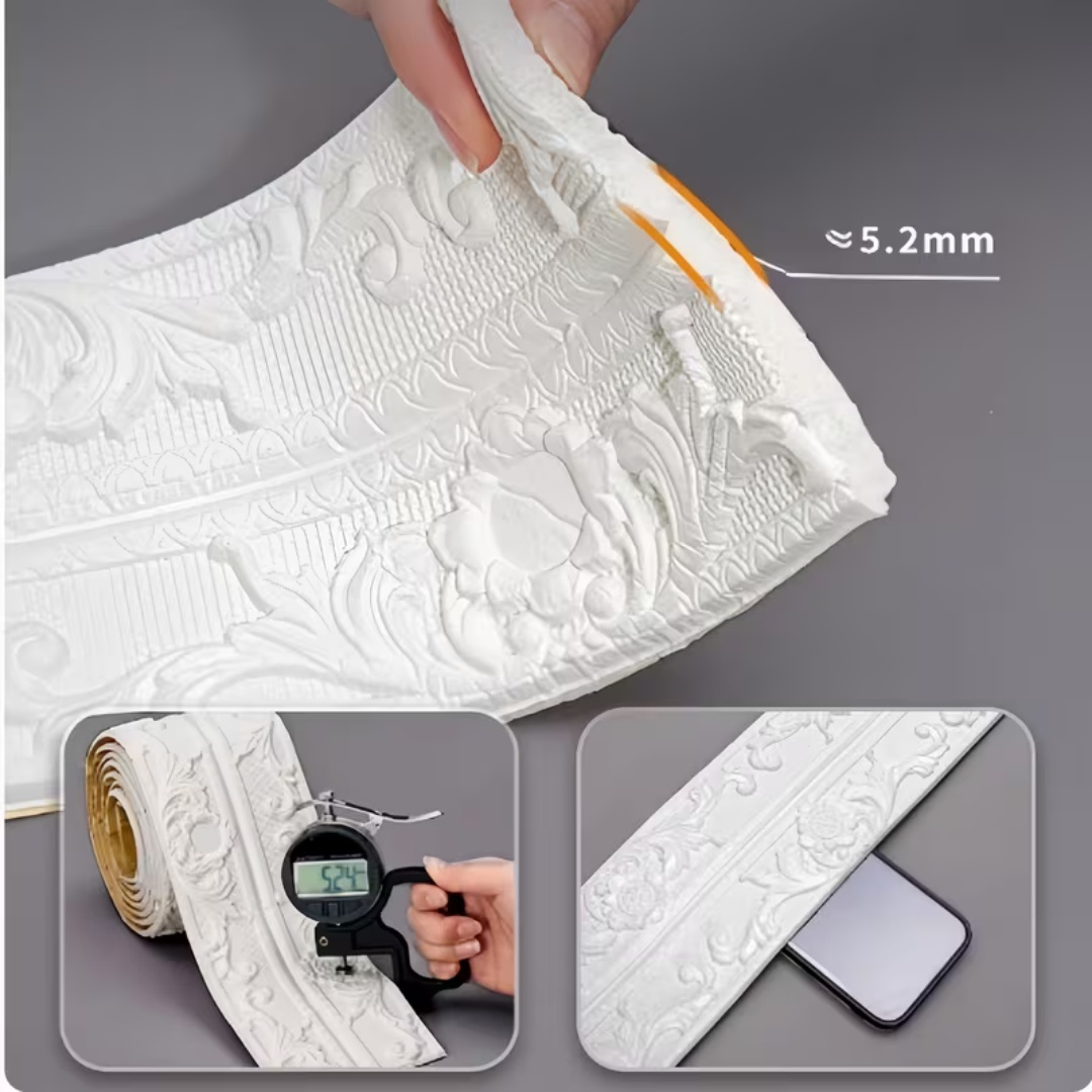 1개입 플렉시블 폼 몰딩 트림 크라운 몰딩 벽지 테두리 - Home Decor Wall Molding 리뷰 및 가격