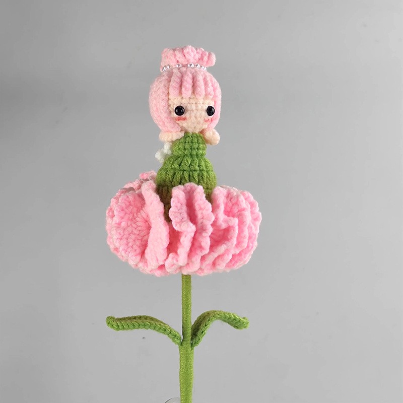 수제 크로셰 카네이션 요정 홈 장식 가짜 꽃 장식 훅  - Yarn Home Decor 리뷰 및 가격