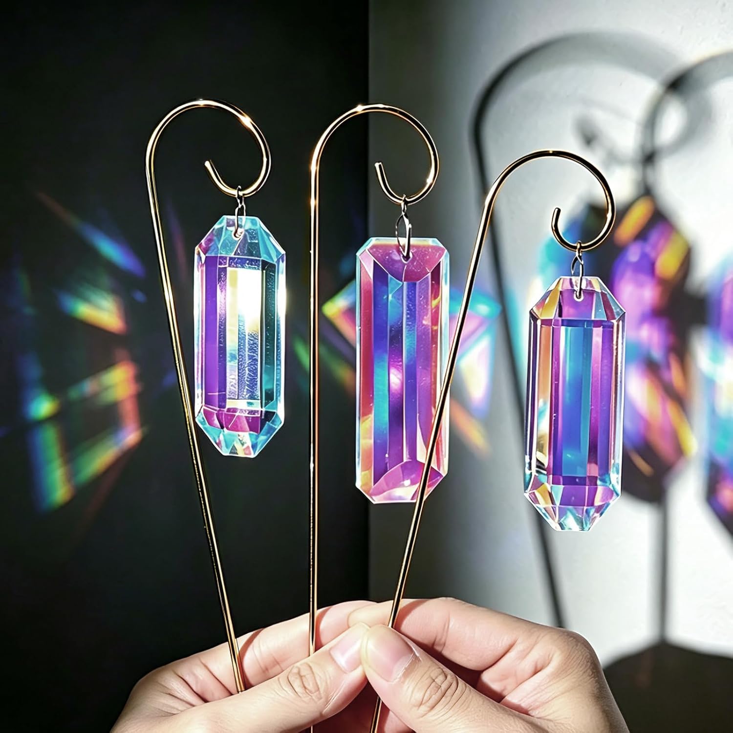 5개 크리스탈 선캐쳐 식물 지지대 골든 트렐리스 AB  - Crystal Sun Catcher 리뷰 및 가격