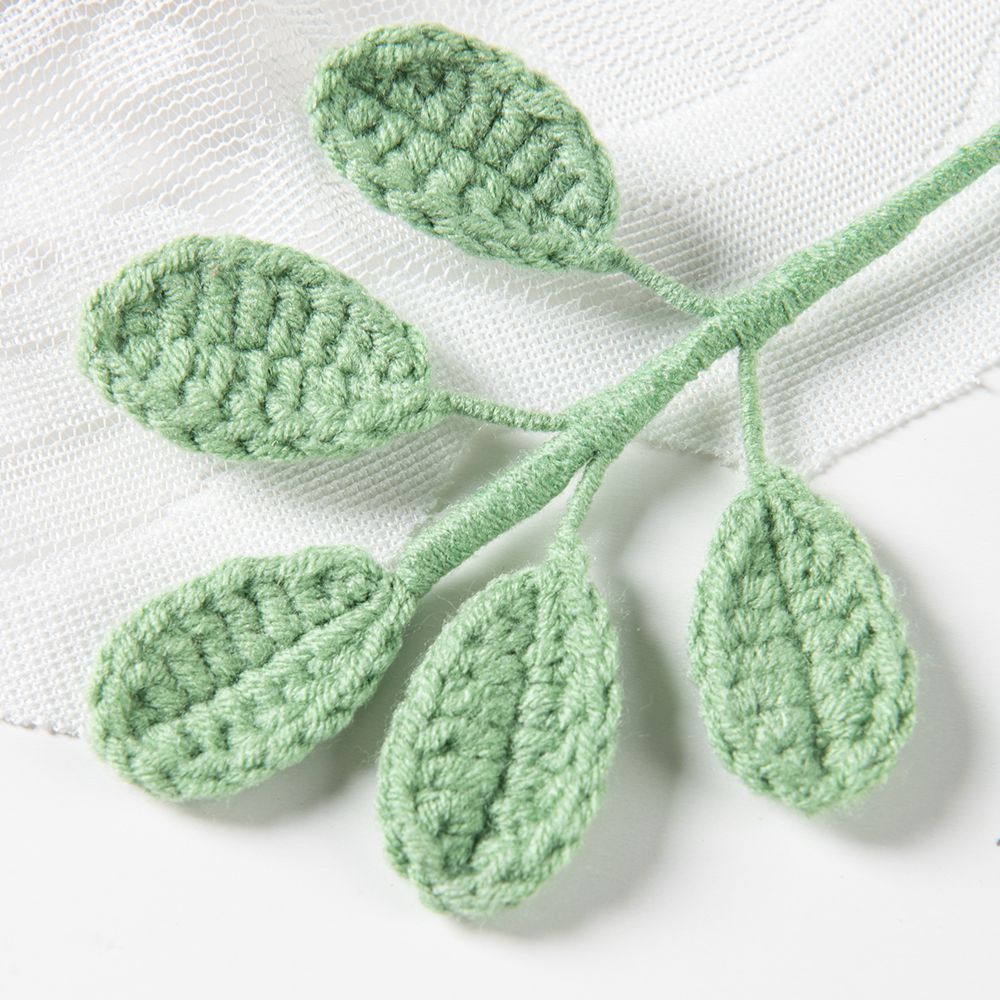 수제 크로셰 실로 만든 녹색 잎 야외 정원 아치 발렌타 - Yarn Home Decor 리뷰 및 가격