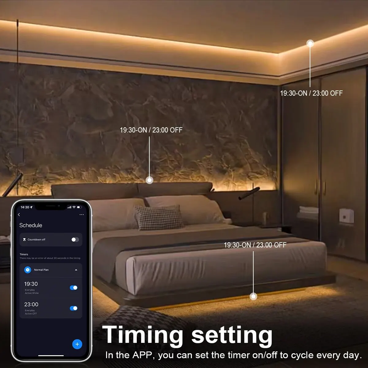 투야 스마트 COB LED 스트립 조명, WiFi 앱  - Home Decor Free App 리뷰 및 가격