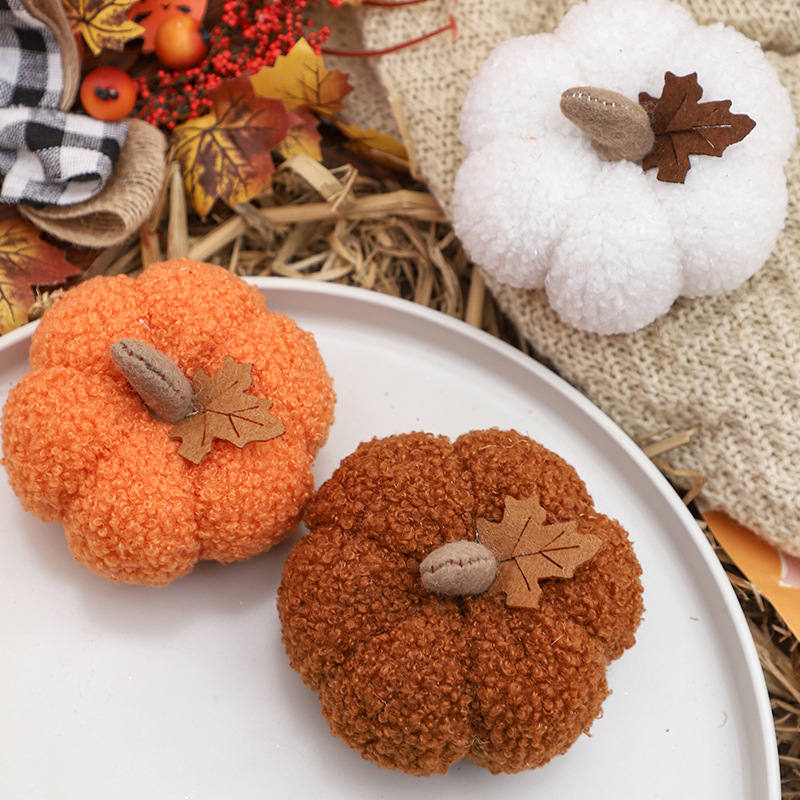 푹신한 호박 인형 할로윈 호박 장식 생일 추수감사절 및 - Home Decor Halloween 리뷰 및 가격
