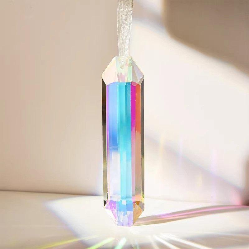 인공 다채로운 크리스탈 펜던트 프리즘 선캐쳐 레인보우  - Crystal Sun Catcher 리뷰 및 가격