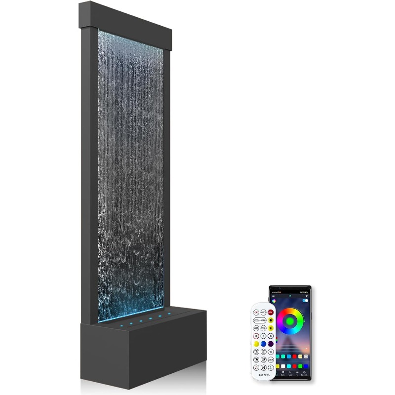 앱으로 제어되는 다채로운 LED 조명이 있는 현대적이고 - Home Decor Free App 리뷰 및 가격