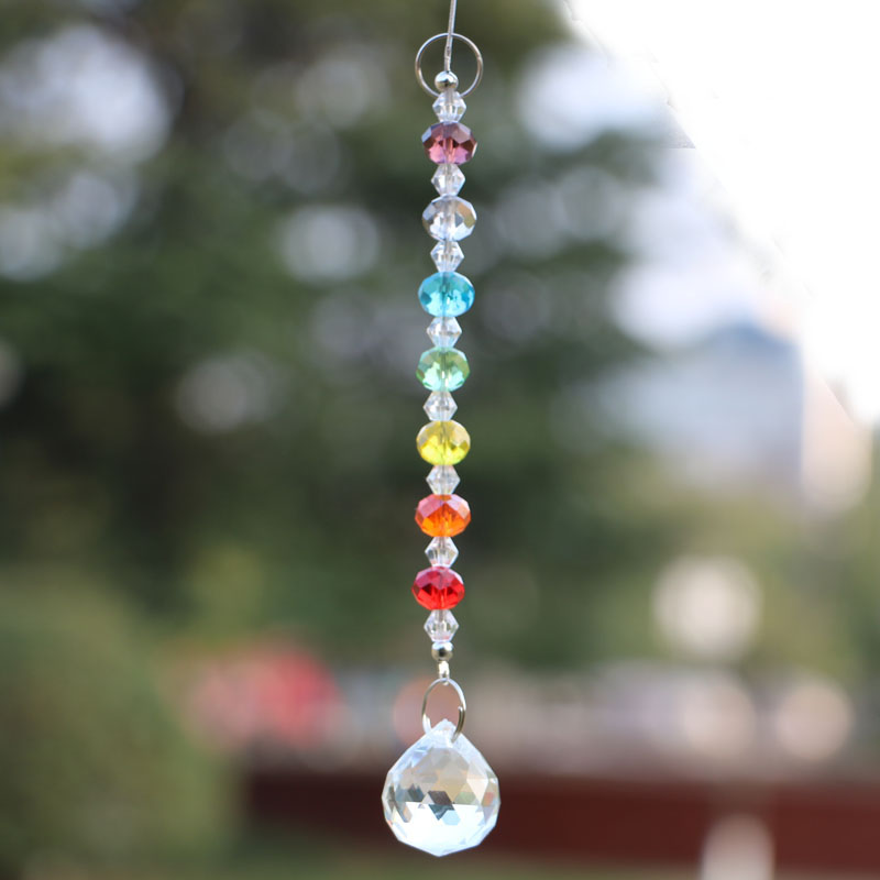 1PCS 20mm 크리스탈 볼 프리즘 차크라 색상 Ro - Crystal Sun Catcher 리뷰 및 가격