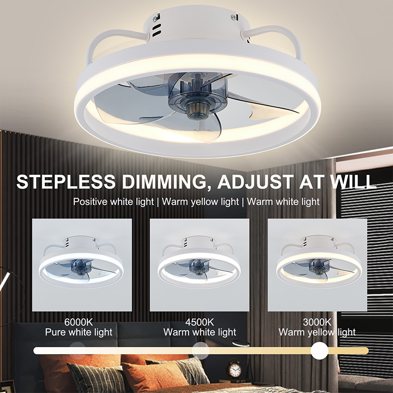 APP 리모컨이 있는 LED 천장 조명 팬, 무소음 팬 - Home Decor Free App 리뷰 및 가격