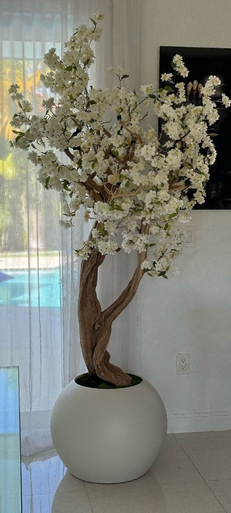 2026년 인조 벚꽃나무 실내 장식용 분재 스타일 화분 - Home Decor Flowers 리뷰 및 가격