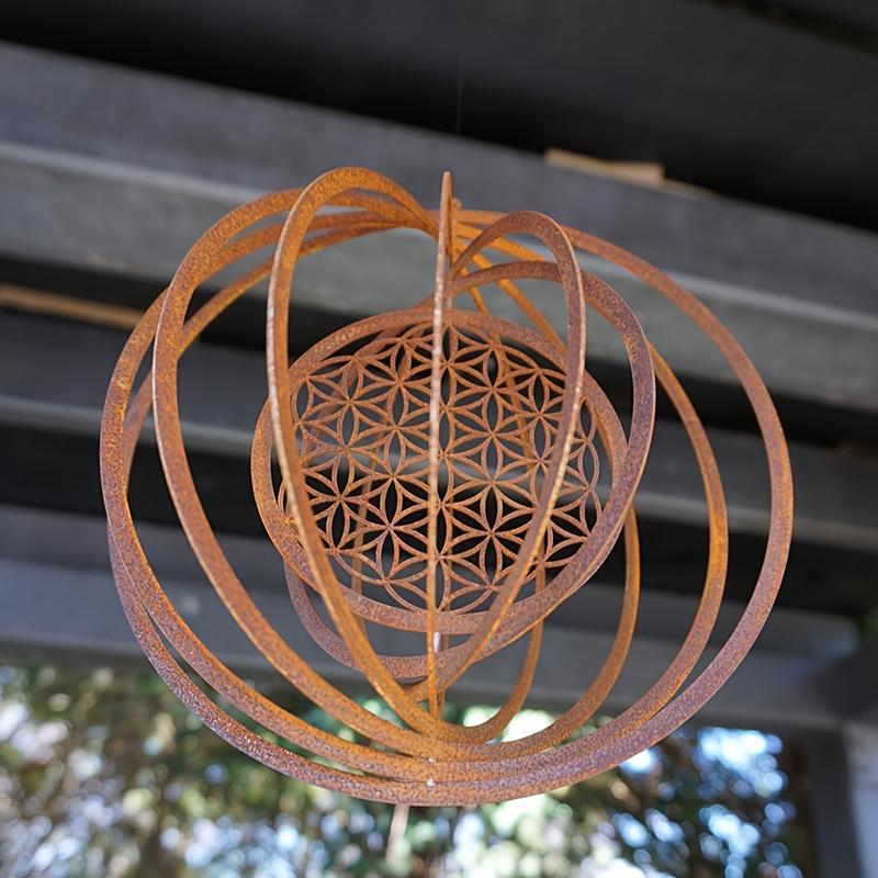 금속 나선형 풍향계 1개, 소박한 빈티지 스타일 수공예 - Home Decor Handicraft 리뷰 및 가격