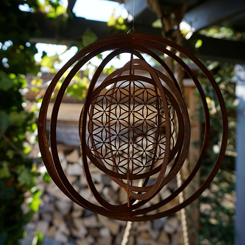 금속 나선형 풍향계 1개, 소박한 빈티지 스타일 수공예 - Home Decor Handicraft 리뷰 및 가격