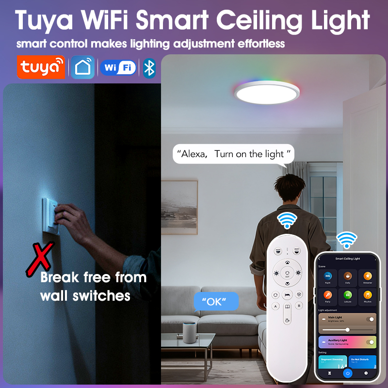 BENEWTON 투야 스마트 와이파이 천장 조명 RGB - Home Decor Free App 리뷰 및 가격